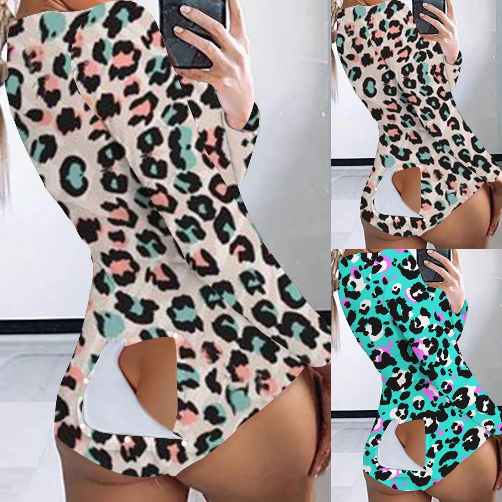 Модная женская обувь с закрытым носком Соблазнительная на пуговицах принтом