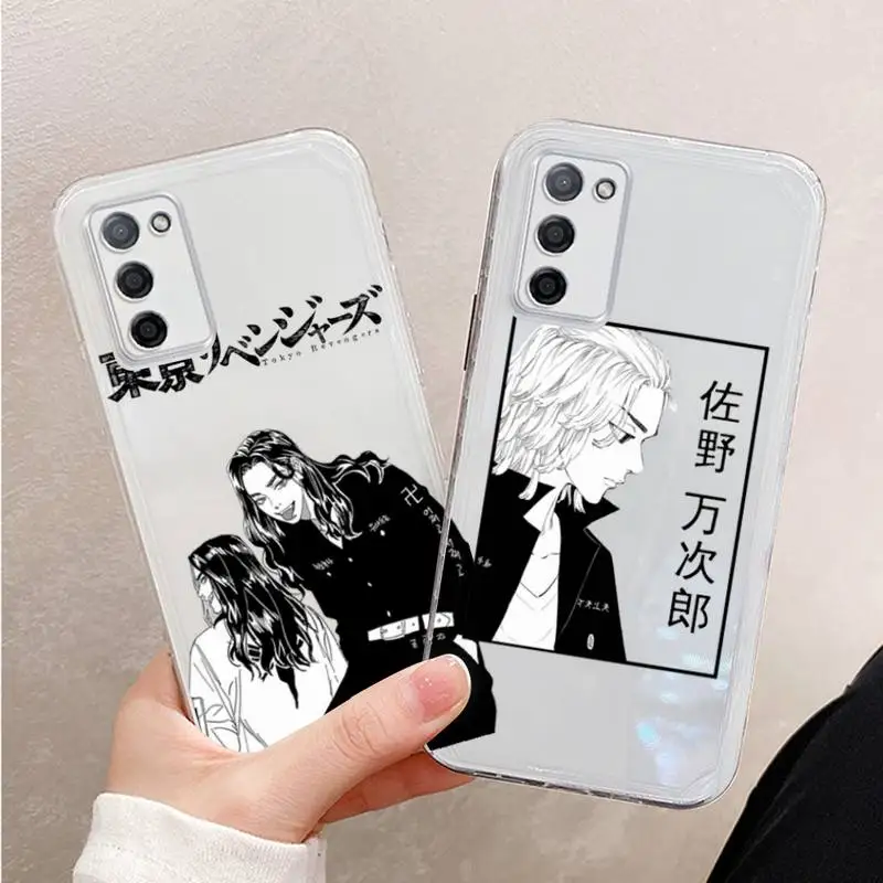 

Tokyo Revengers manjiro sano Phone Case Transparent For oppo R17 R15 R11 R9 F11 A32 A39 K7 K5 S X PRO PLUS moible bag