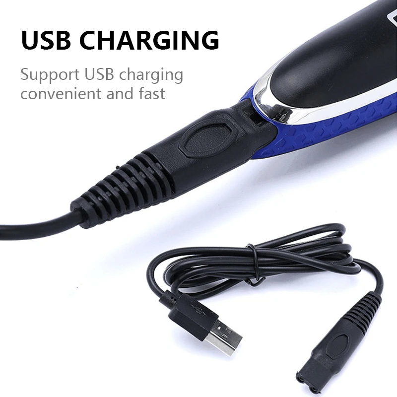 Мужская бритва триммер для бороды аккумуляторная | Красота и здоровье