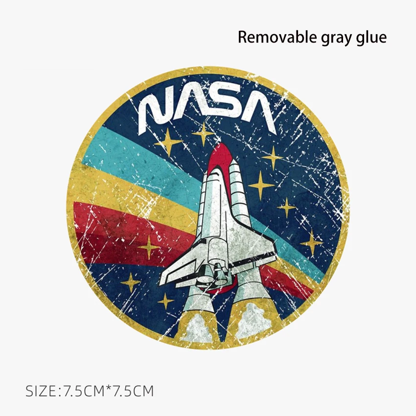

1pcs Cartoon Space Waterproof Sticker No trace glue Computer Stickers for Water Bottles Laptop Stickers Cars Skateboard Luggage