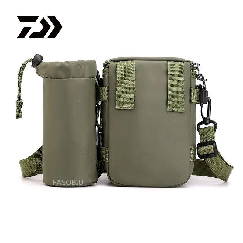 

Daiwa Camouflage Outdoor Sports Fishing Waterproof Belt Bag Men's Camouflage Tactical Beltbag Mountaineering Travel Crossbody