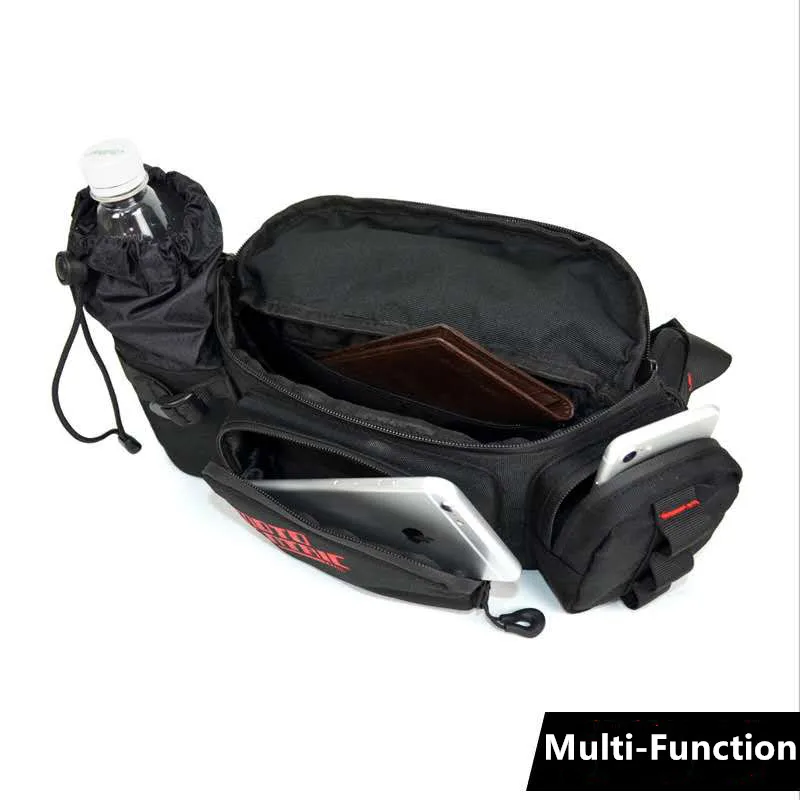 Motorcycle Motocross Waist Pack Bag Large Capacity Fanny Women Male Belt Bum for Outdoor Workout Running Cycling Kettle |