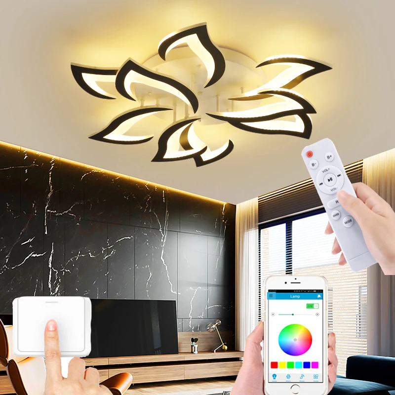 

Modern LED Chandelier Ring Living Room Dining Room Bedroom LED Lamp Ceiling Chandelier Indoor Lighting Fixture