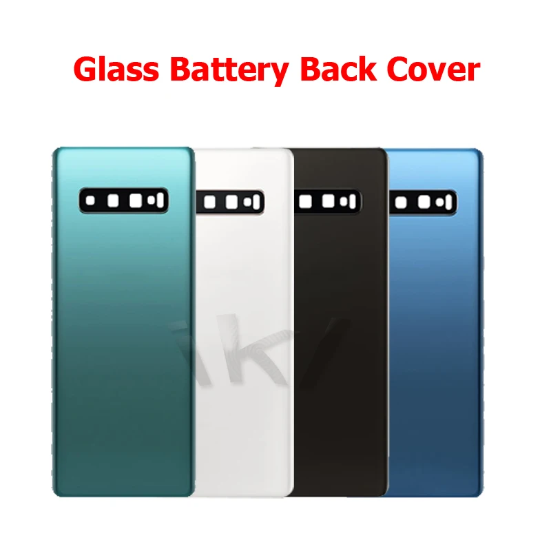 Pantalla LCD AMOLED para Samsung Galaxy S10 Plus G975 G975F, montaje de digitalizador con bater&iacute;a de vidrio, cubierta trasera-1