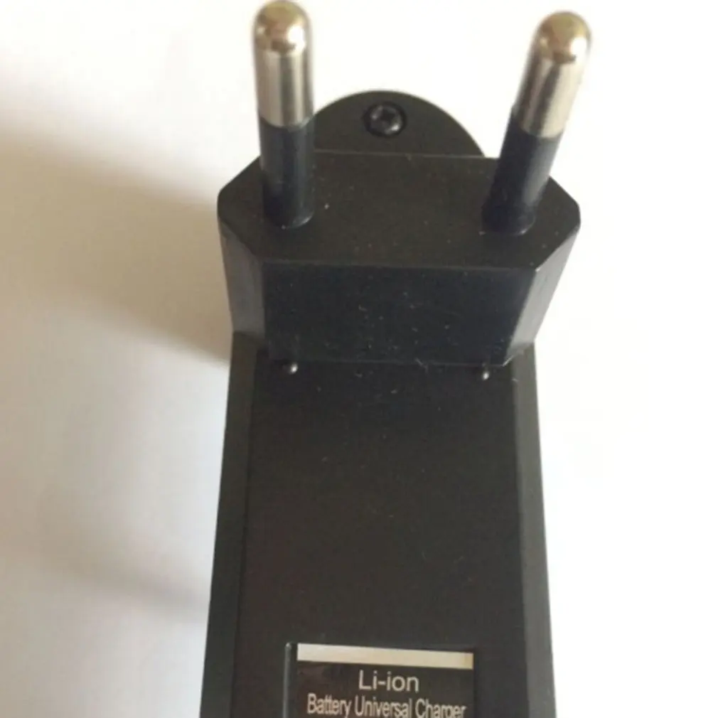 

1pc 3.7V Home Battery Charger Single Slot Wall Charger For 18650 16340 14500 Lithium Battery EU Plug Automatic Charger