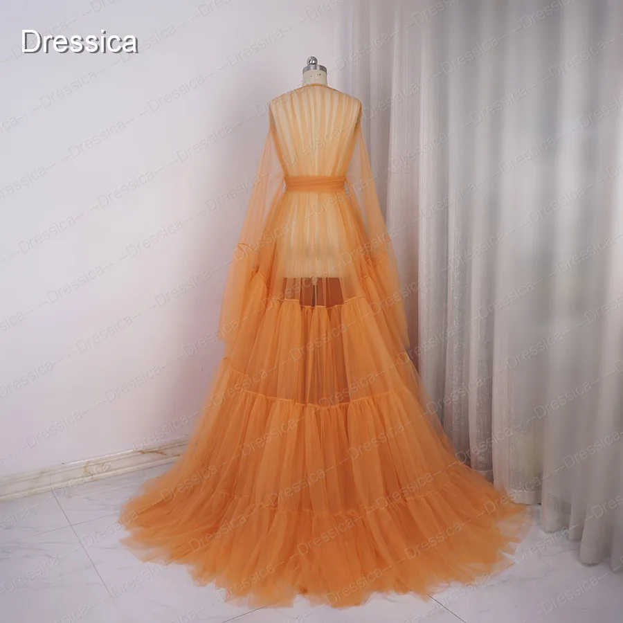 Тюлевое платье голливудский халат представление шикарный наряд Drag queen фотография платье