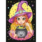 Алмазная картина особой формы Девочка с шляпой, вышивка крестиком стразы, мозаика, алмазная вышивка, набор для рисования, украшение для дома