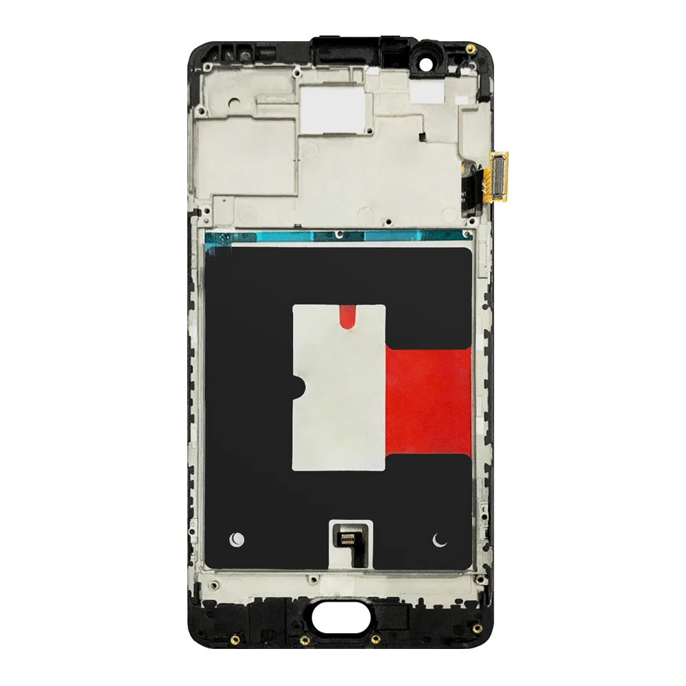 Супер AMOLED дисплей для Oneplus 3T ЖК-дисплей сенсорный экран с рамкой Замена для Oneplus 3 3T A3000 A3003 ЖК-дисплей