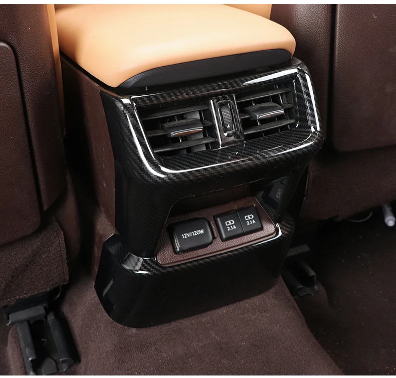 

Car Accessories Rear Armrest Air Outlet Frame Cover Trim For Lexus ES200 260 300h 2018-2020