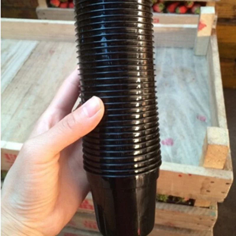 Горшок пластиковый для садовых растений 6 5 Х5 см 80 шт.|pot garden|garden flowerpotplant flowerpots |