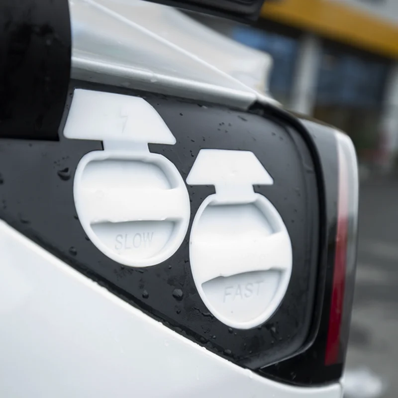 Для Tesla Model 3 зарядный порт водонепроницаемый чехол пылезащитный украшение