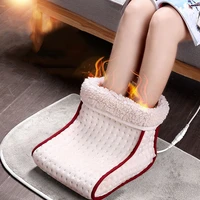 automatic cosy heated warmer plug type electric foot warmer washable 5 modes heat settings warmer cushion thermal foot warmer
