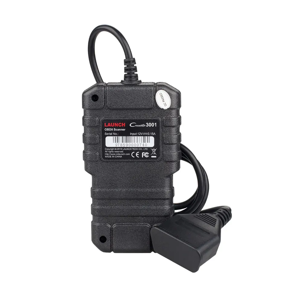 Launch X431 CR3001 OBD2 OBDII Автомобильный сканер для считывания кода Creader 3001 автомобильный диагностический инструмент такой же, как Al419 PK ELM327 AD310 сканирующий инструмент
