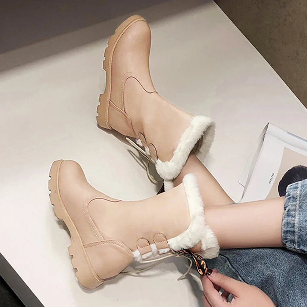 Новинка 2019 года женские и мужские ботинки из натуральной кожи Зимние ботильоны