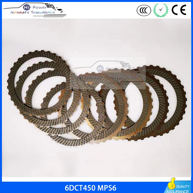 6DCT450 MPS6 комплект фрикционных дисков сцепления для VOLVO CHRYSLER FORD LAND ROVER | Автомобили и