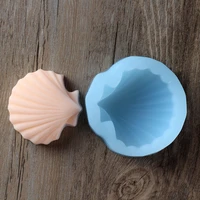 3d soap making supplies mould sea shell silicone soap making crafts mould