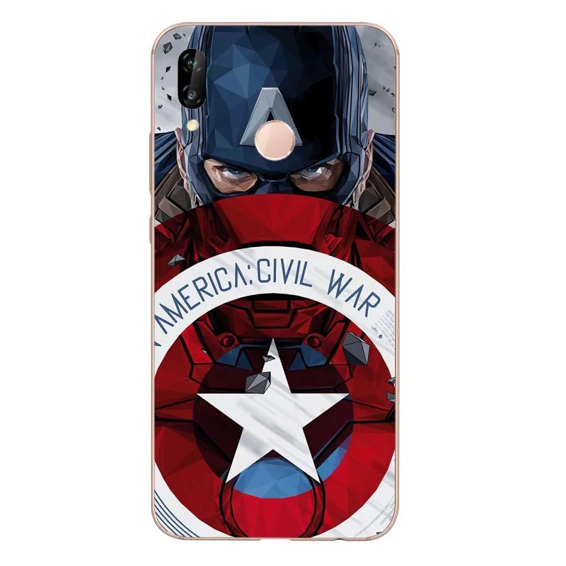 Чудесный Супермен Hombre de Hierro Batman DC Comics из силикона для huawei P8L P20L P20LITE P30 mate 8 10 20Por