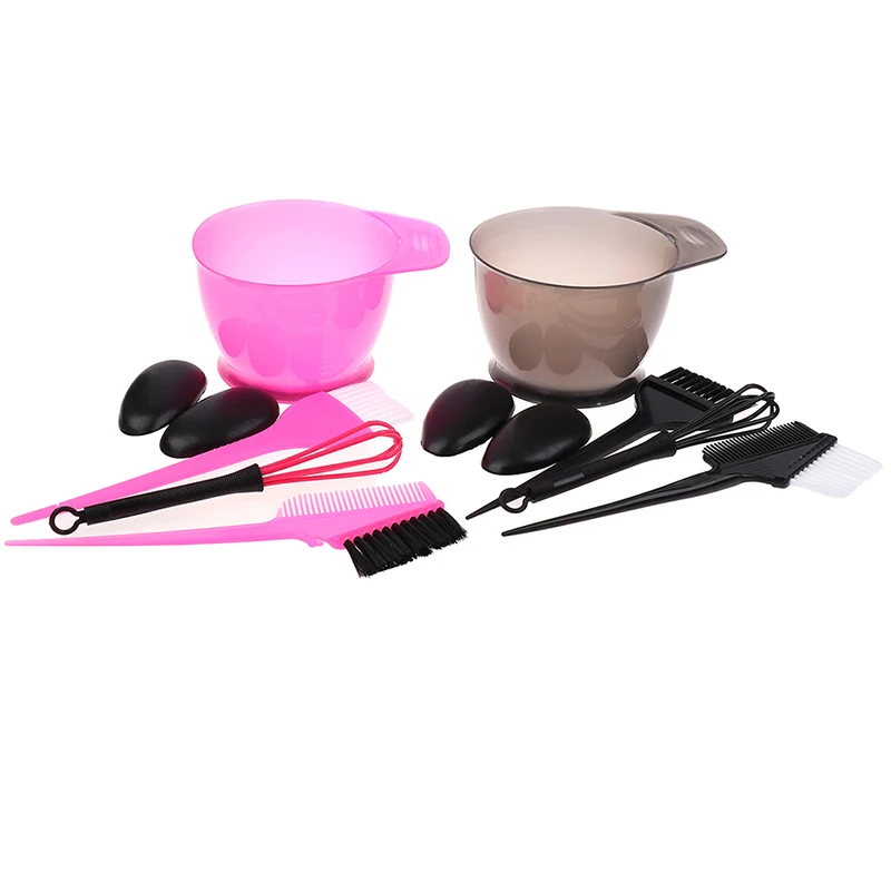 

Comb Brushes Tool Professional Salon Dye Bowl Kit Set Tint Hair Care Beauty Tool Set Home Use Coloring Accessories Hair Color