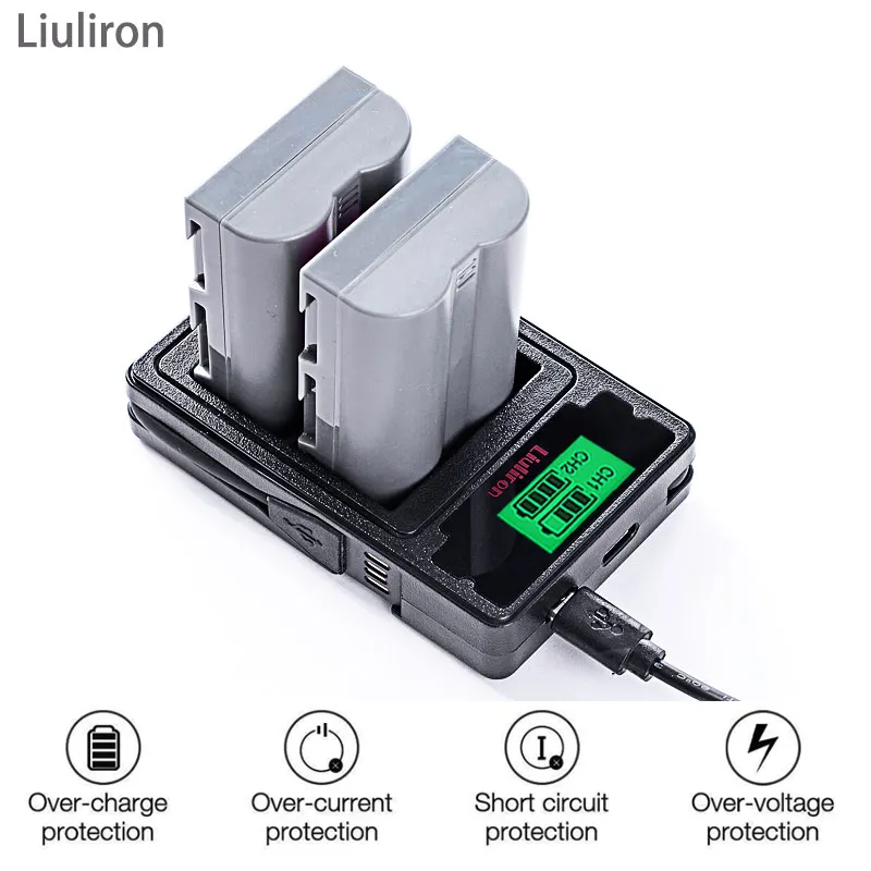 EN-EL3E EN EL3e ENEL3e EL3 EN EL 3E Battery pack For Nikon D300S D300 D100 D200 D700 D70S D70 D80s D80 D90 D50 camera