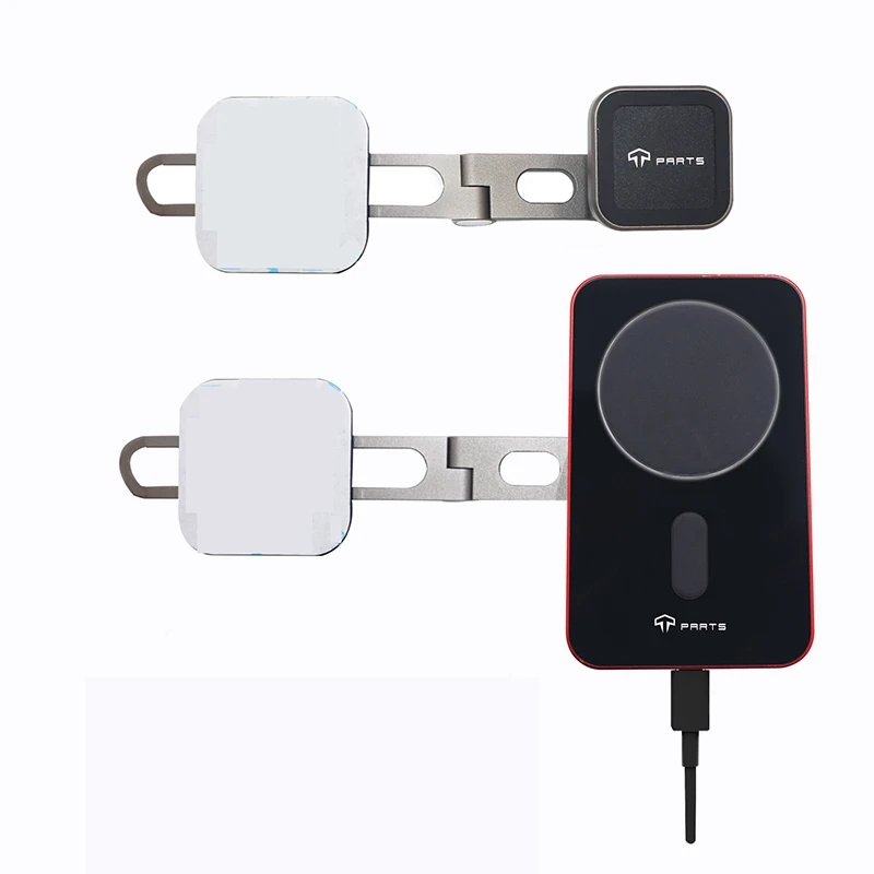 

Автомобильный держатель для мобильного телефона Tesla Model 3, магнитное крепление, поддержка мобильного телефона, плавающий дисплей, держатель ...