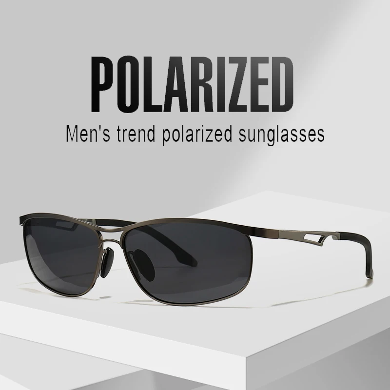 

New polarized men's sunglasses outdoor lightweight durable comfort eyewear sports fashion outside good quality eyeglasses 2989
