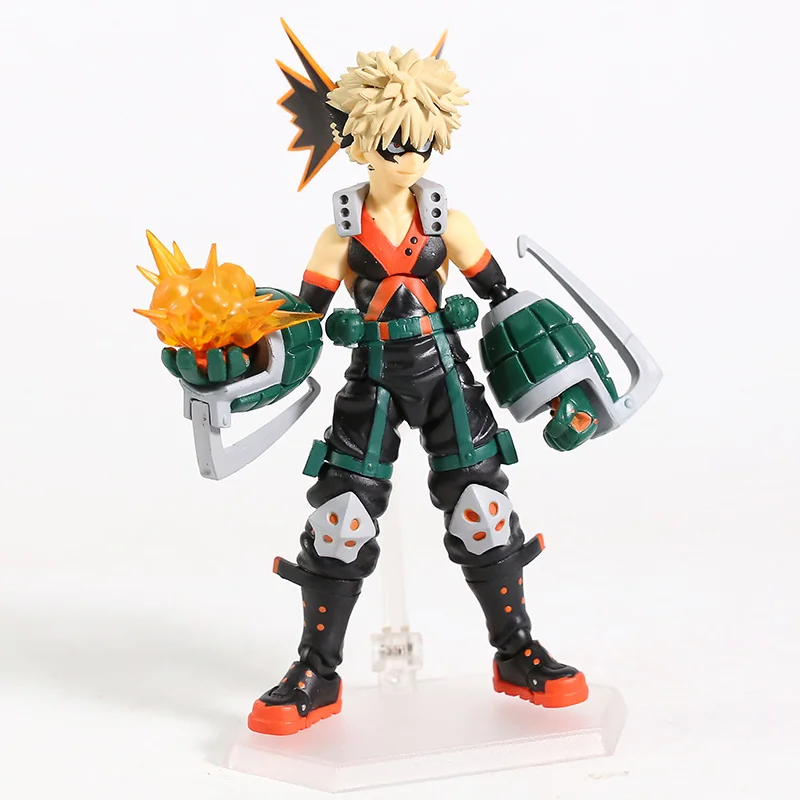 Моя геройская академия Figma Katsuki Bakugo 443 Midoriya Izuku 323 экшн-фигурка из ПВХ Коллекционная