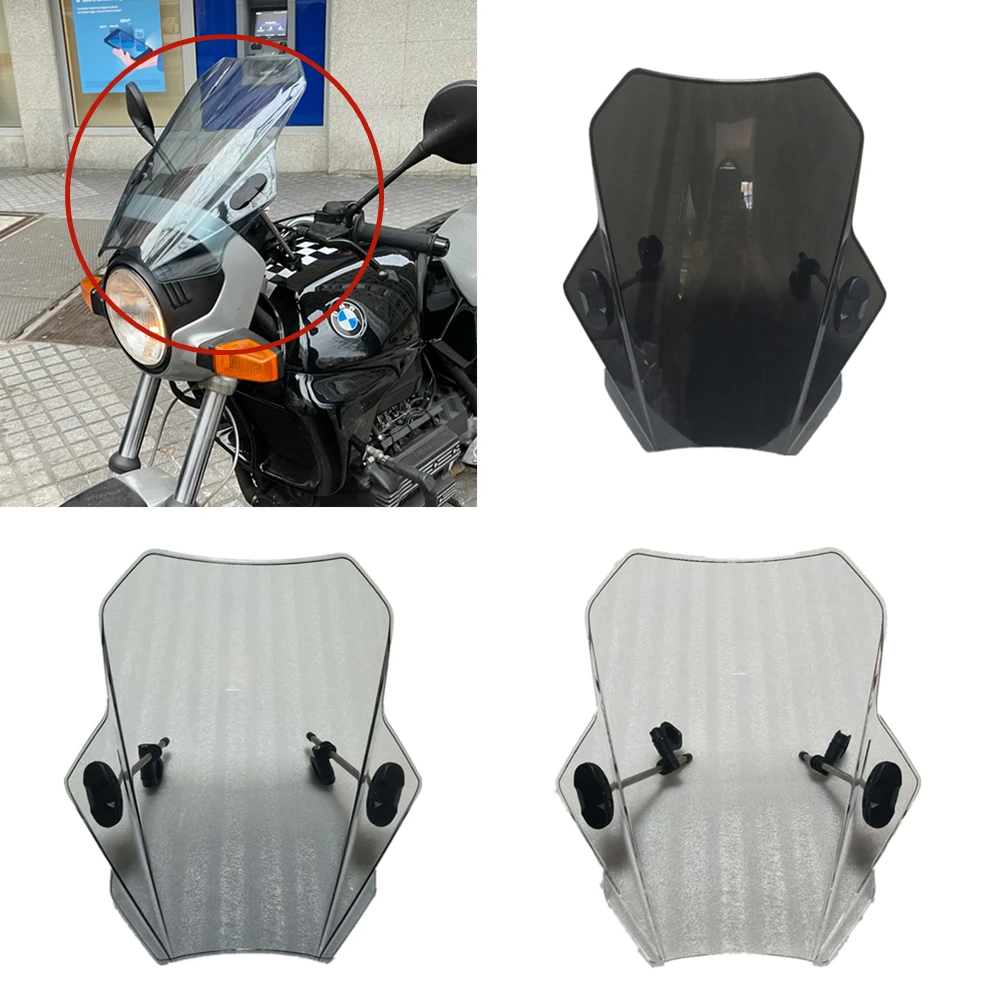 Высококачественный акриловый пластиковый спойлер на лобовое стекло мотоцикла