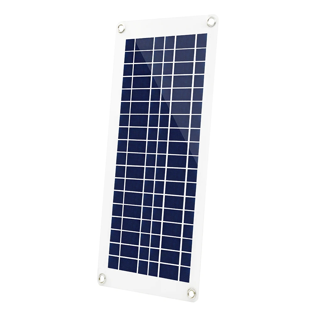 20 Вт полугибкая солнечная панель 18 В DC Выход для 12 батареи лодки яхты