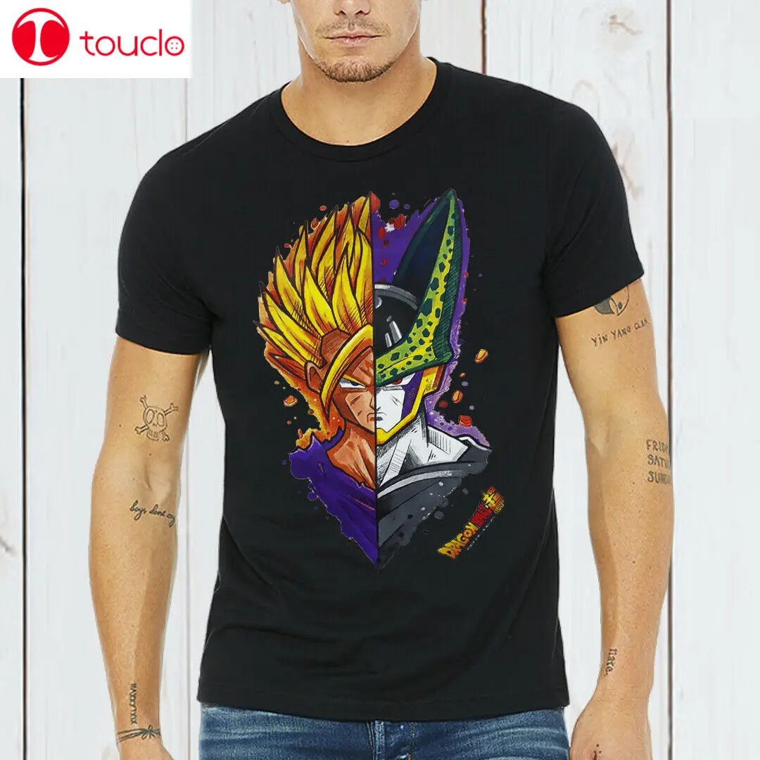 

Футболка унисекс с коротким рукавом, аниме гохань сотовая Сага Гоку сон З, для мужчин и женщин