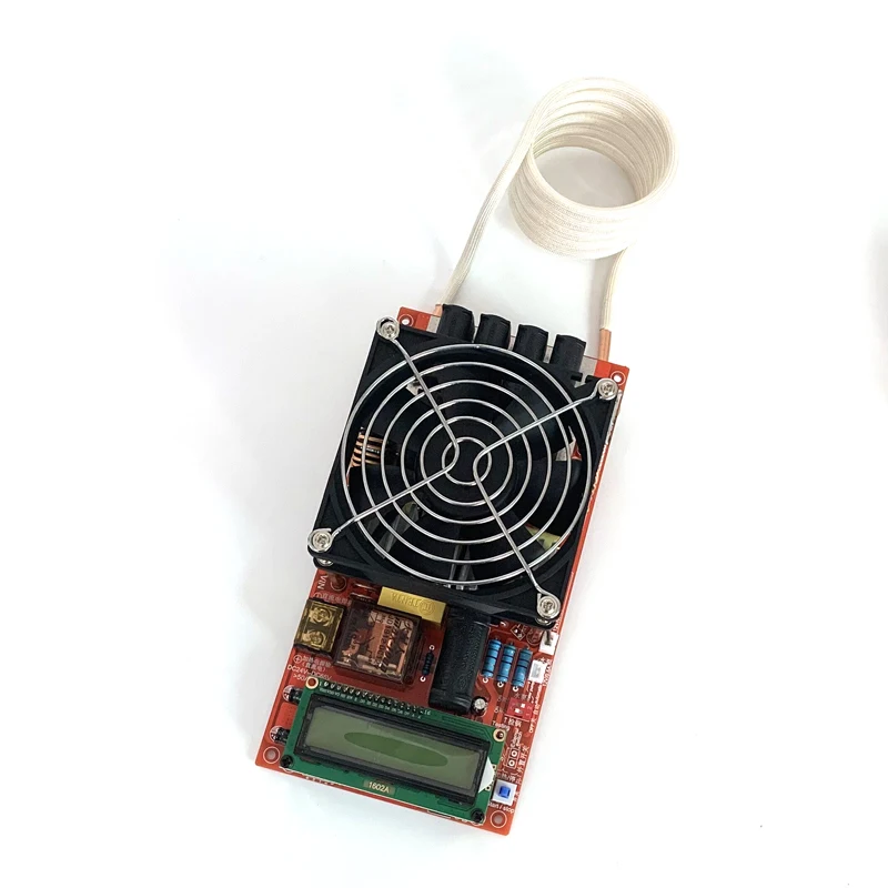 2000W ZVS High Frequency Induction Heater Module Flyback Driver Good Heat Dissipation + Coil +pump +power Adapter |