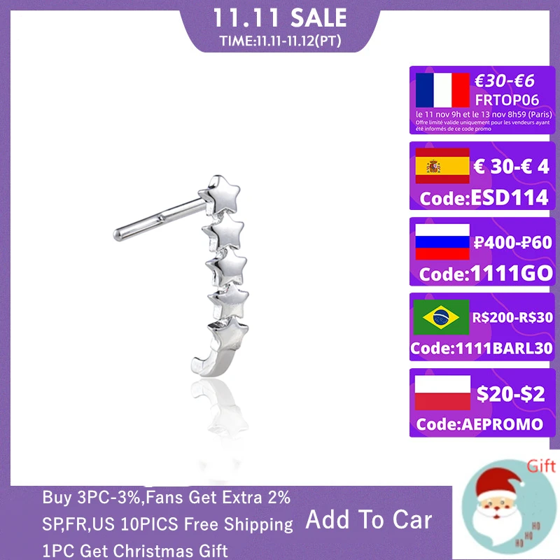 

OTOKY 1PCS Stainless Steel Creative 4 Series Star Nose Ring Women Men Couple Piercing Nose Ring Plate Gold/Silver Nose Jewelry