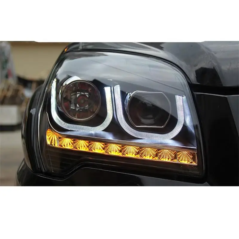 Автомобильные ходовые огни Luces Para Стайлинг дневные боковые указатели поворота