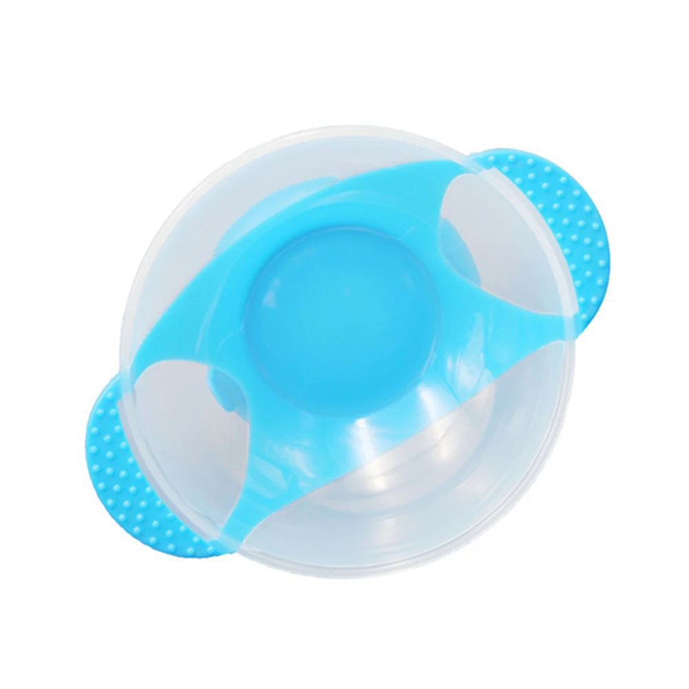 Детская Нескользящая миска для еды кормушка на присоске обучающая посуда