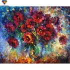 Круглая Алмазная картина XUEQIXIAOZU с цветами, алмазная вышивка 5D, Набор для творчества, Алмазная мозаика, картина, украшение, подарки, новинка