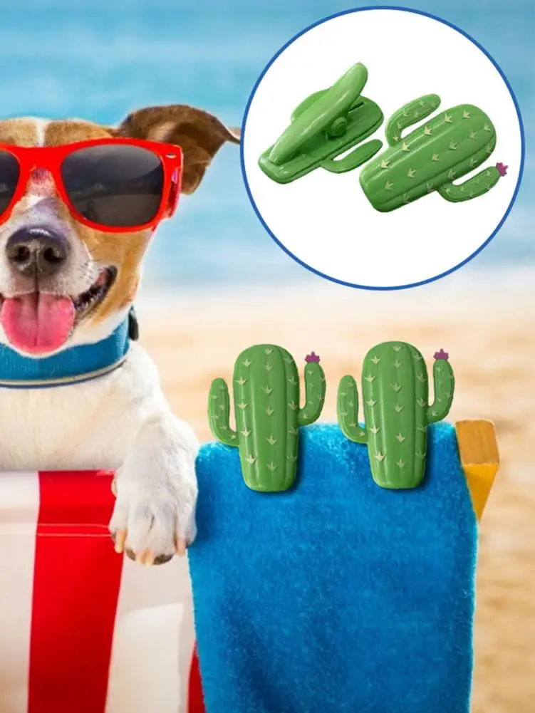 Зажим для пляжного полотенца в форме ананаса кактуса пляжные зажимы одеял