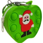 Модные игрушки-антистресс с пузырьками, игрушка-Радуга, брелок, кошелек для монет, Женская сумочка, силиконовая простая сумка через плечо для девочек