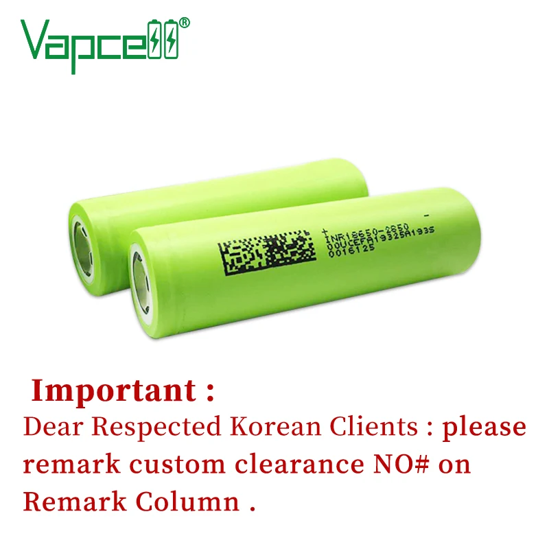 Vapcell оптовая цена аутентичная батарея 18650 29EA 2900 мАч 3C аккумуляторная для фонарика