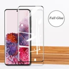 Для Samsung Galaxy S20 Ultra 3D Full Glue закаленное стекло 3D полная клейкая пленка для Samsung S10 Note 10 Plus HD защита экрана