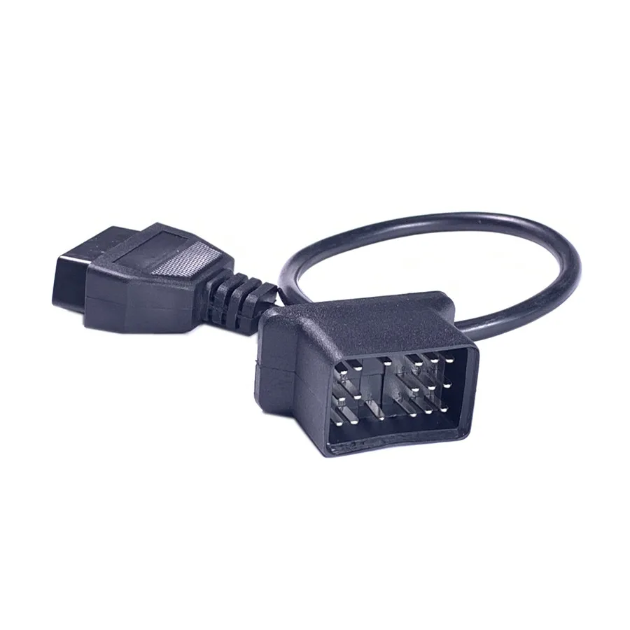 Автомобильный Кабель OBD II для кабеля To-yo-ta 17Pin Male to 16Pin 2 Женский Диагностический