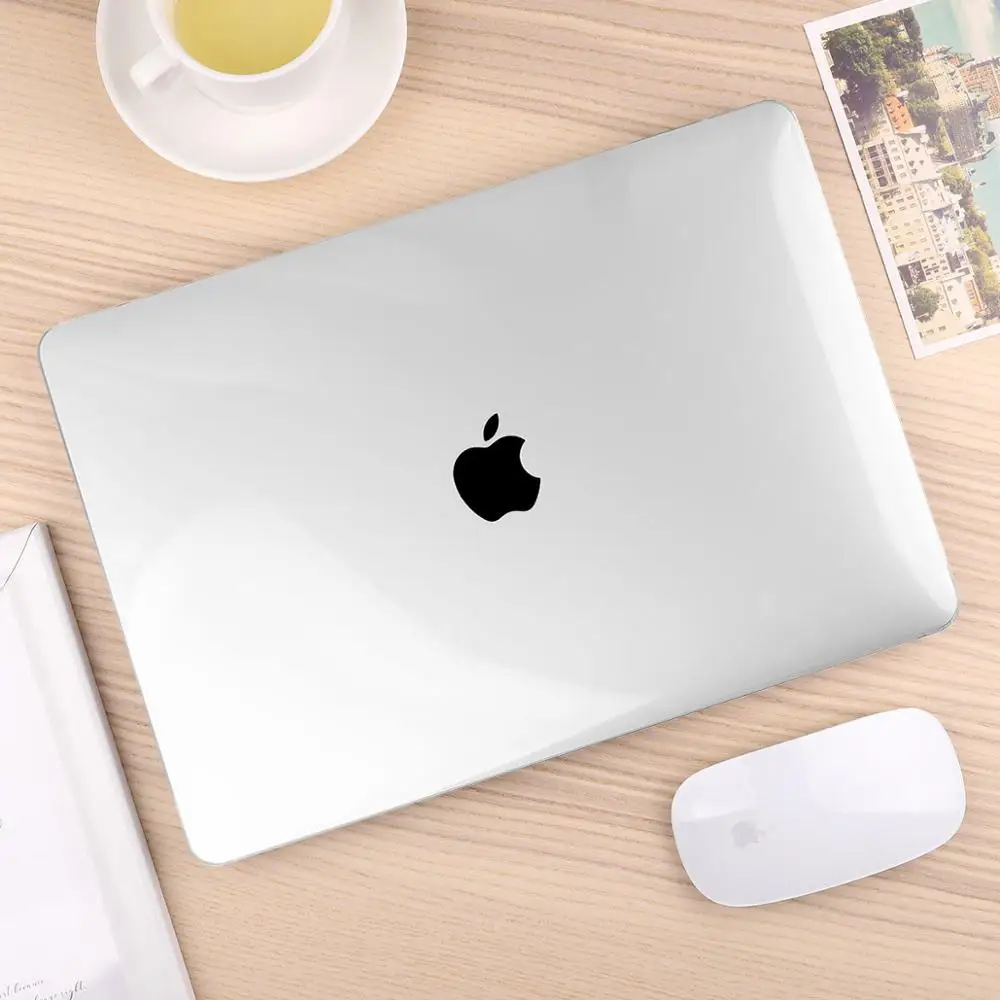 crystal clear Для MacBook Pro Air retina 11 12 13 1" Кристальный и матовый чехол для ноутбука для Macbook Pro 13 15 16 Touch Bar A2159 A1989 A2141 - Цвет: crystal clear