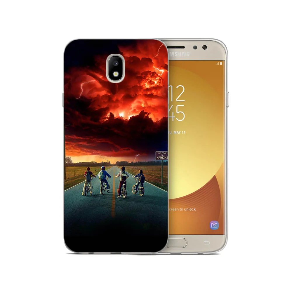 C87 Очень странные дела чехол для телефона для Samsung Galaxy J2 Pro J3 J4 J5 J6 J7 J8 ЕС плюс чехол Etui - Цвет: C87