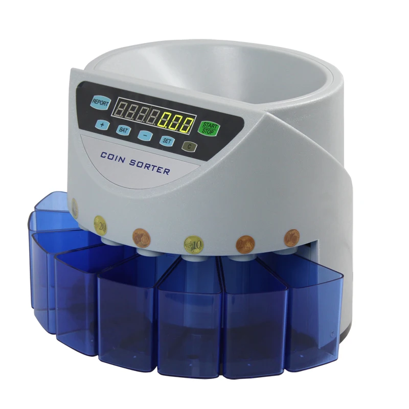 Электронный сортировщик монет машина для подсчета евро GBP японская иена