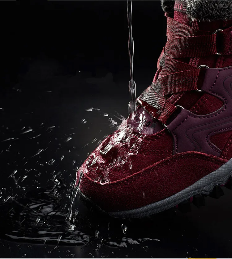 2019 мужские ботинки высококачественные зимние теплые ботильоны на меху рабочие