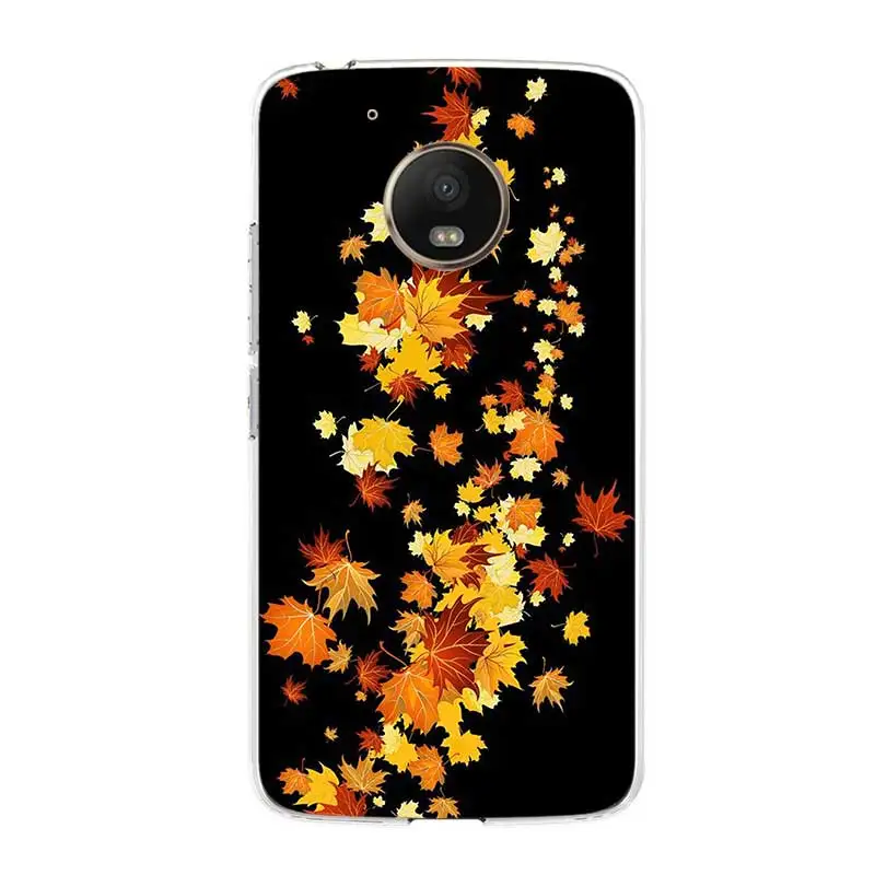 

Happy Fall Case Cover For Motorola G9 Play G9 Plus G7 Plus G8 Power Lite Soft Silicone Cases For Moto G5 G5S G6 E5 Back Cover Sh