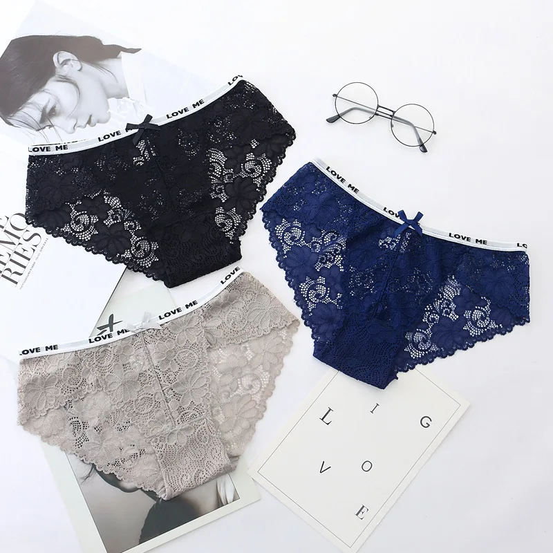 Женские трусы плотные Трусы новые стильные кружевные сексуальные мужские с