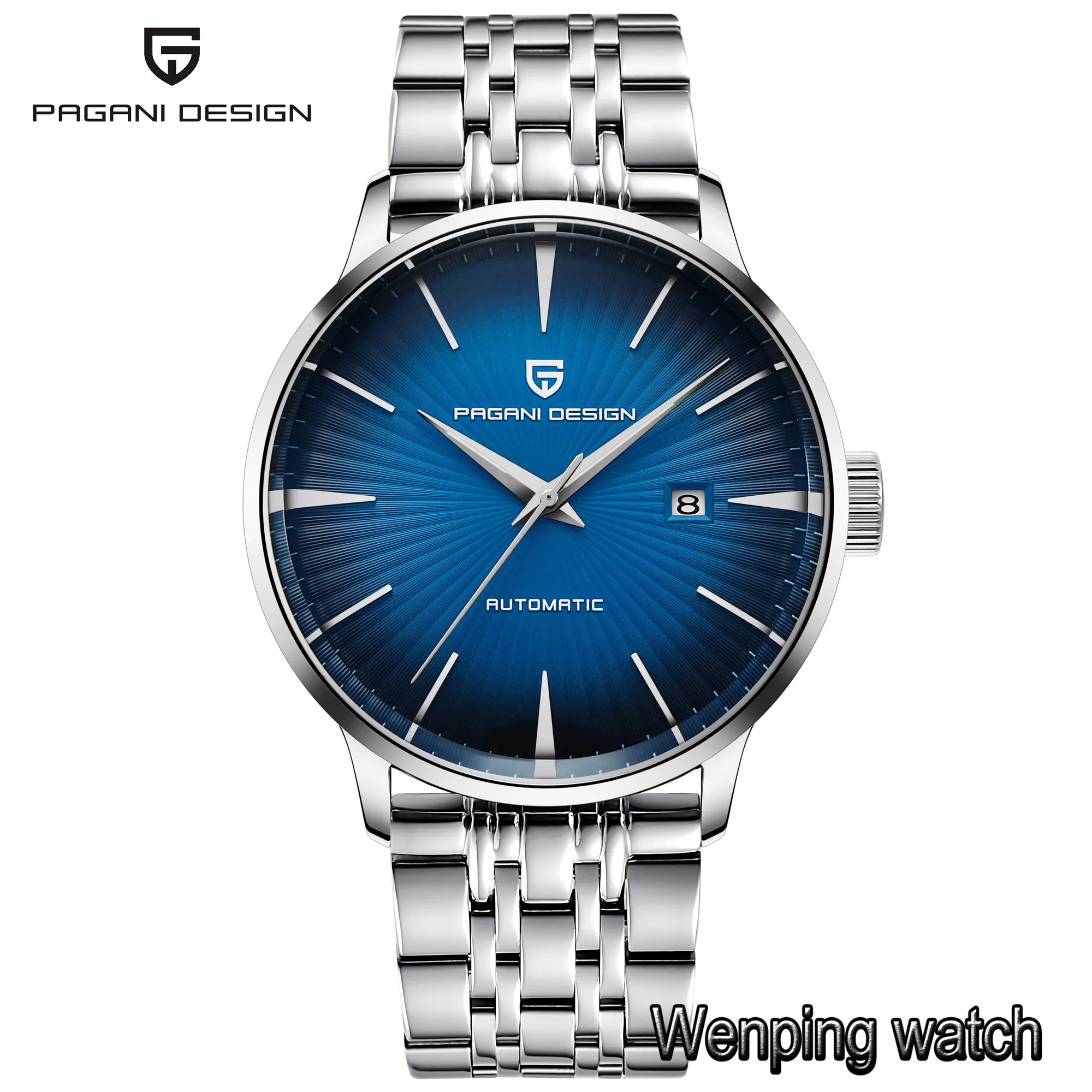 PAGANI Дизайн 43 мм Мужские Топ Роскошные бизнес часы водонепроницаемые нержавеющая