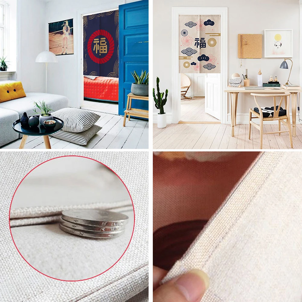 1 шт. в японском стиле занавеска перегородка кухонная ванная лобовое стекло