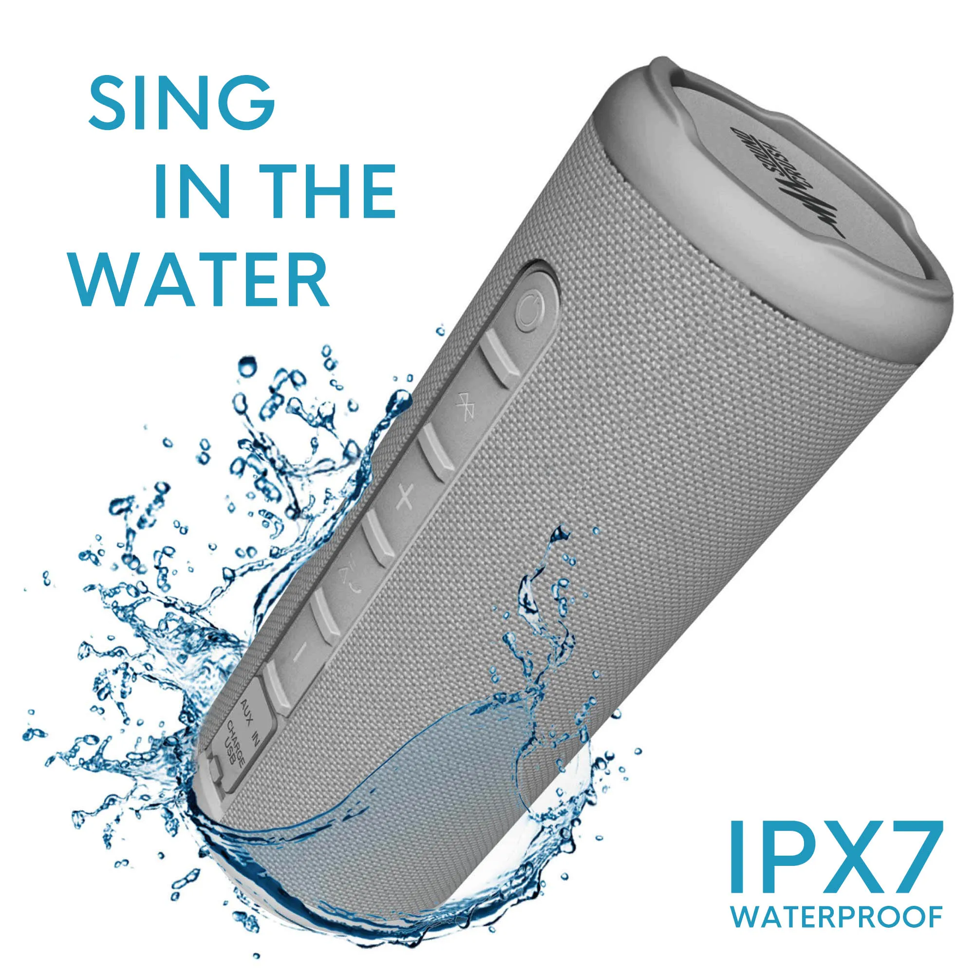 Громкая Bluetooth-колонка 15 Вт IPX7 водонепроницаемая | Электроника