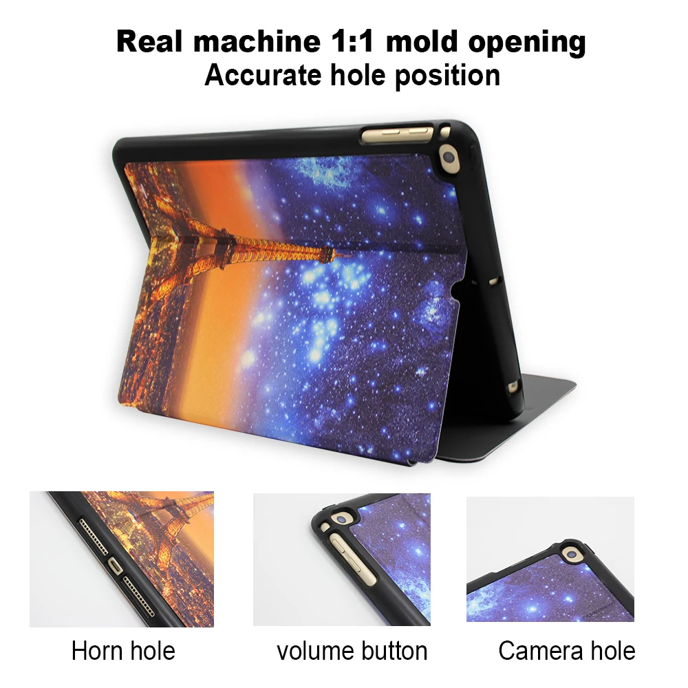 Чехол для iPad с держателем ручки 5/6 Air 2/1 Mini 4/5 7th Gen 3 автоматическим режимом
