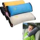 Накладка на детскую подушку для автомобиля, плечевой ремень безопасности, ремень безопасности для детей из микрозамши, ремни безопасности для автомобиля, подушка